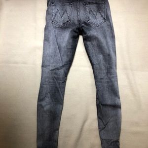 Mother Grey Skinny Denim